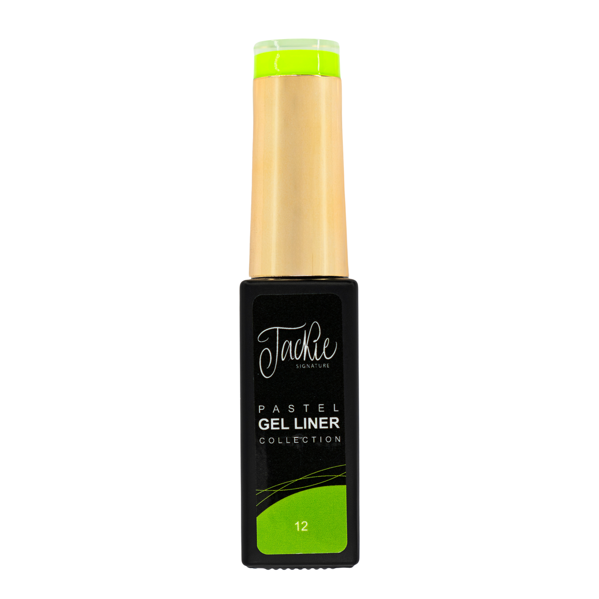 Jackie Signature Pastel Liner Art Gel Design 12