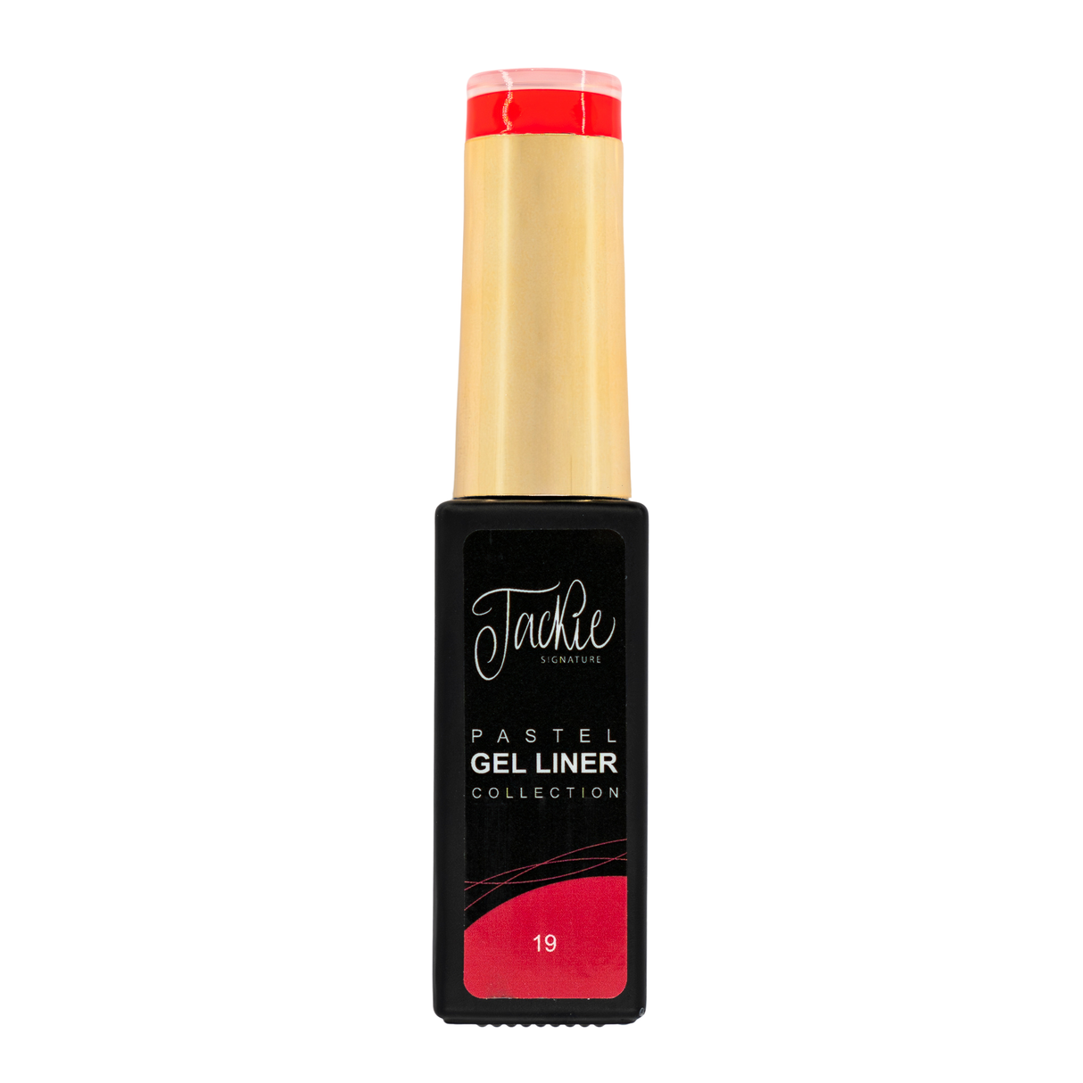 Jackie Signature Pastel Liner Art Gel Design 19