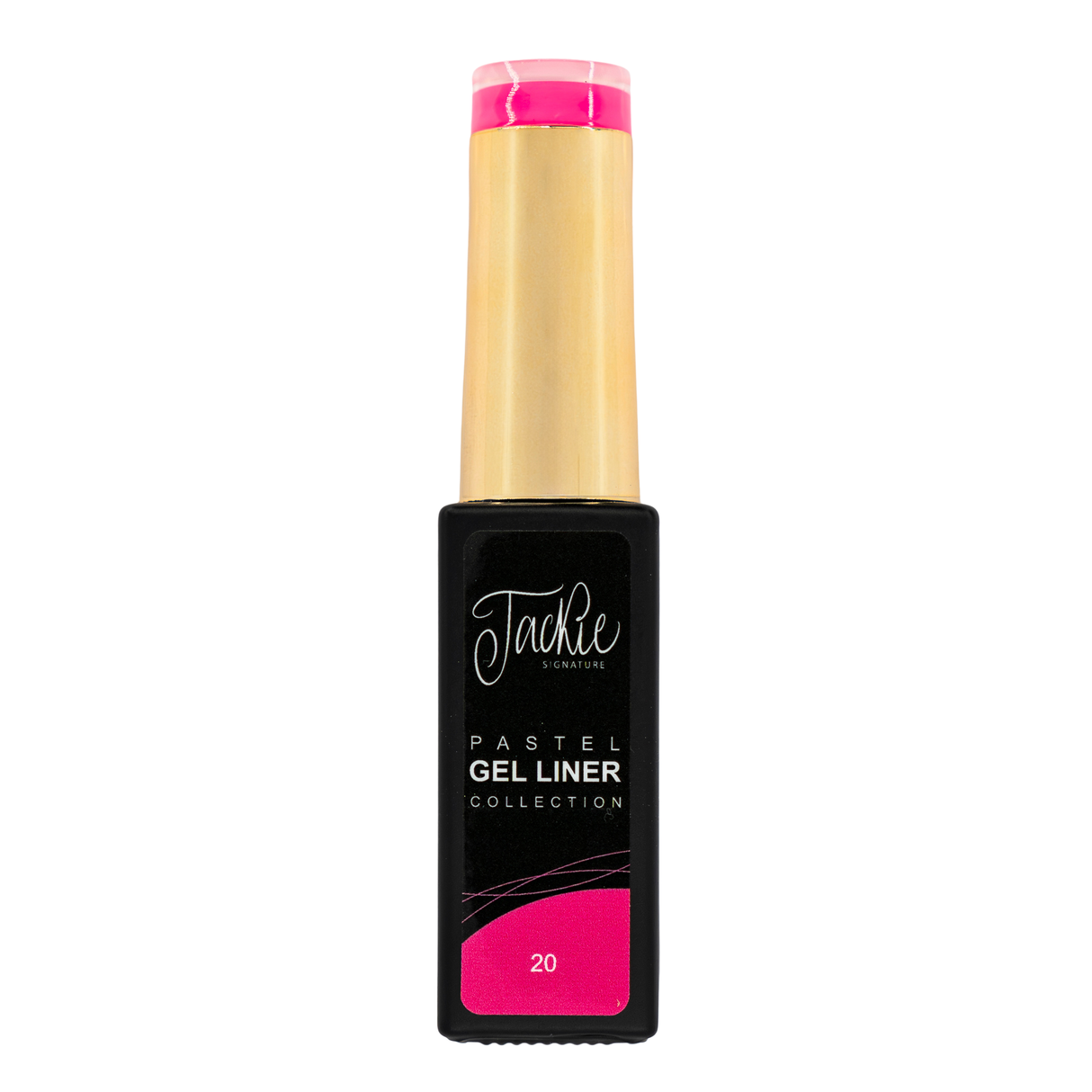 Jackie Signature Pastel Liner Art Gel Design 20