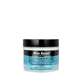 Mia Secret - Clear Star Acrylic Powder (2 oz)