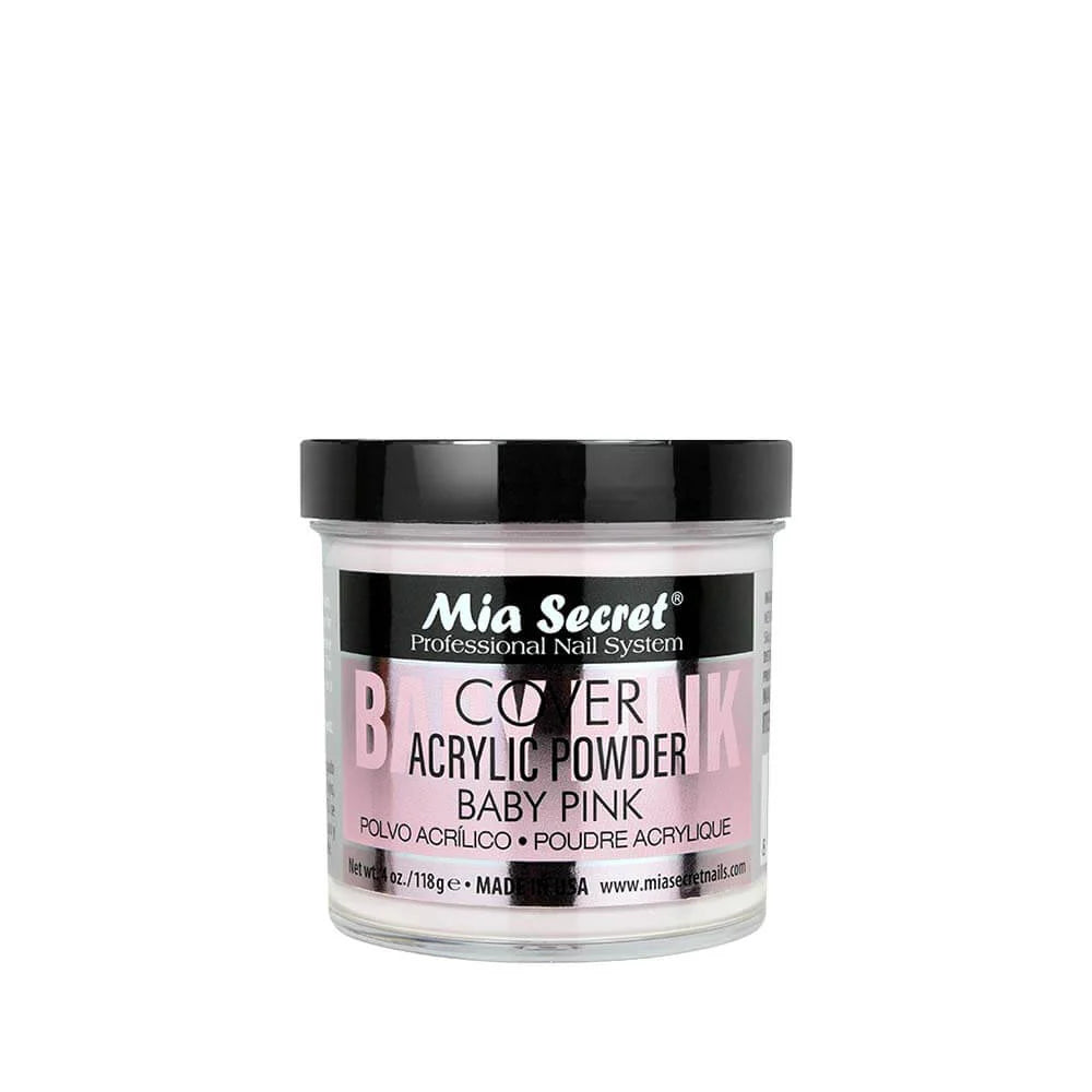 MIA SECRET | COVER ACRYLIC  POWDER BABY PINK (4 OZ)