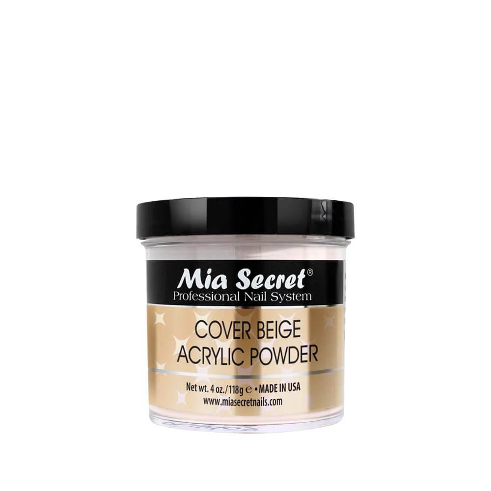 MIA SECRET |  COVER BEIGE ACRYLIC  POWDER (4 OZ)