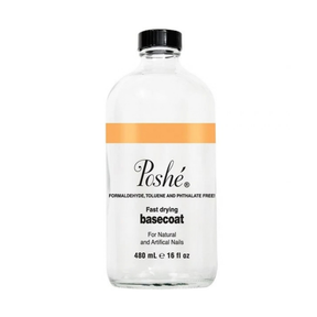 Poshe - Nail Lacquer - Fast Drying Base Coat - Refill 16 fl oz