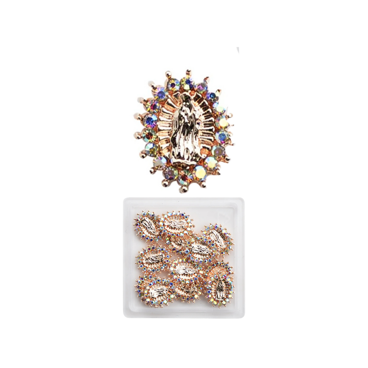 NAIL CHARM | VIRGIN MARY | PACK OF 12