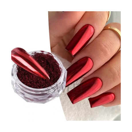 Premium Nail Chrome - #8 Scarlett