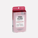 VOESH | PEDI IN A BOX | DELUXE - PEPPERMINT SWIRL