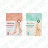 RED | COLLAGEN GLOVES / SOCKS - Hydration Boosting