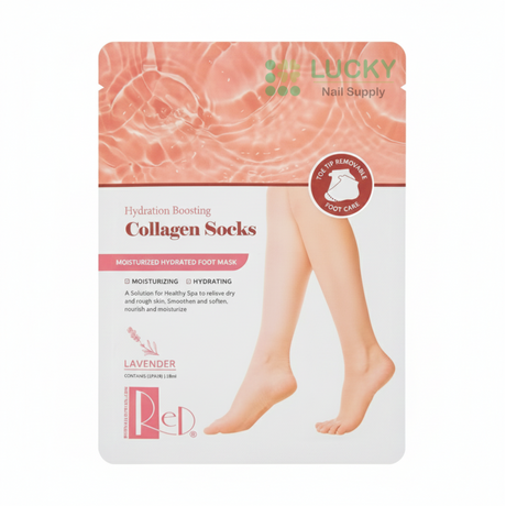 RED | COLLAGEN GLOVES / SOCKS - Hydration Boosting