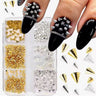 NAIL CHARM | RIVET CONE SPIKE - 6 GRID