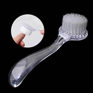 MINI ROUND MANICURE BRUSH | CLEAR