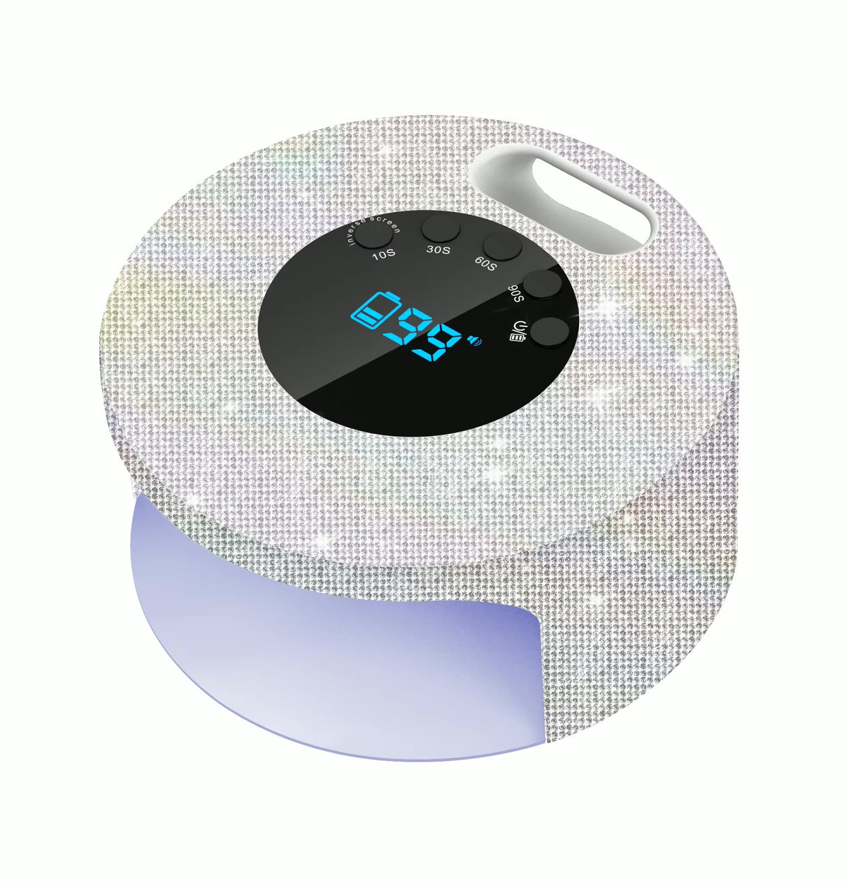 CORDLESS UV. LED  LAMP DIAMOND AB ( ROUND )