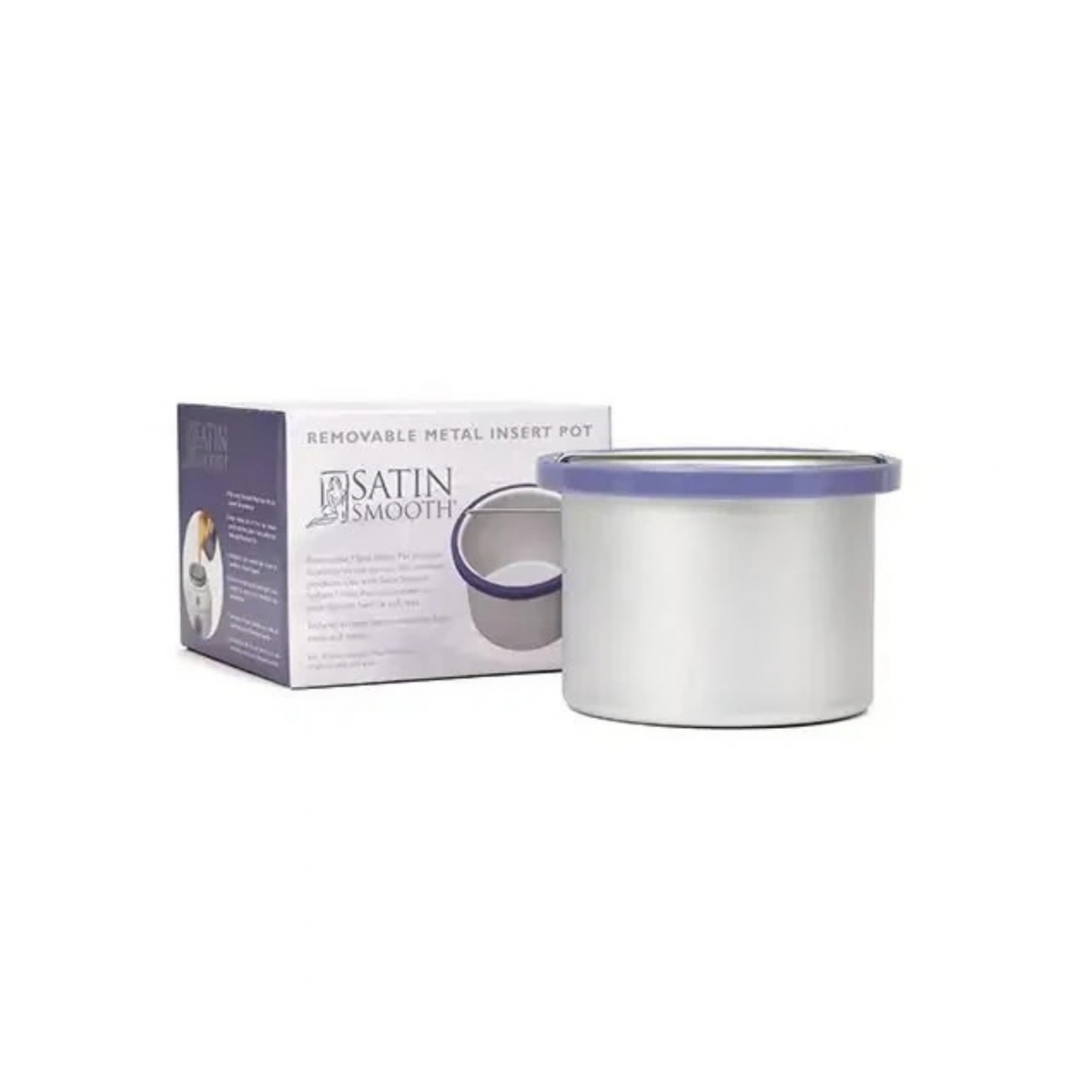 Satin Smooth - Removable Metal Insert Pot