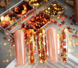 FALL NAIL CHARM | AUTUMN SEQUIN - 6 STYLE