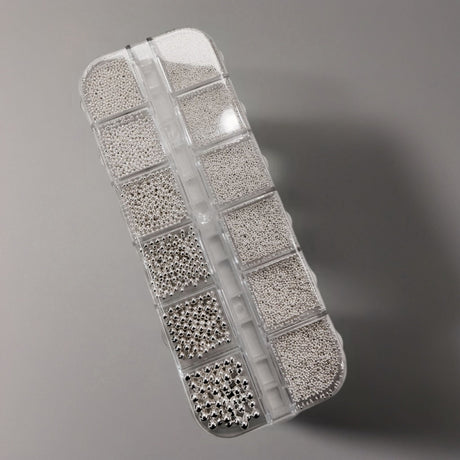 PLASTIC NAIL BEAD | 12 GRID