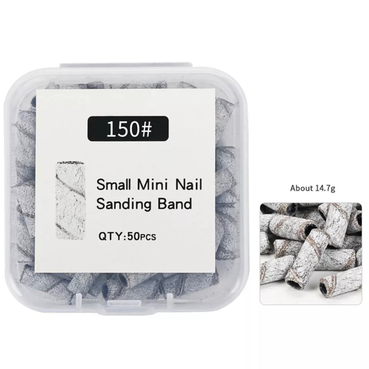 SMALL SANDING BAND 3.1 MM | GRID #150 FINE - ZEBRA