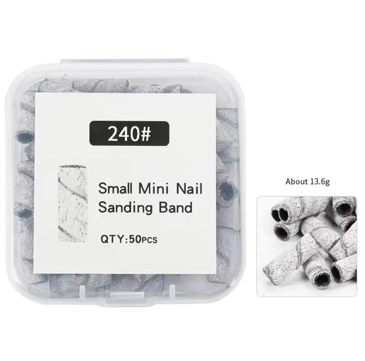 SMALL SANDING BAND 3.1 MM | GRID #240 EXTRA FINE - ZEBRA