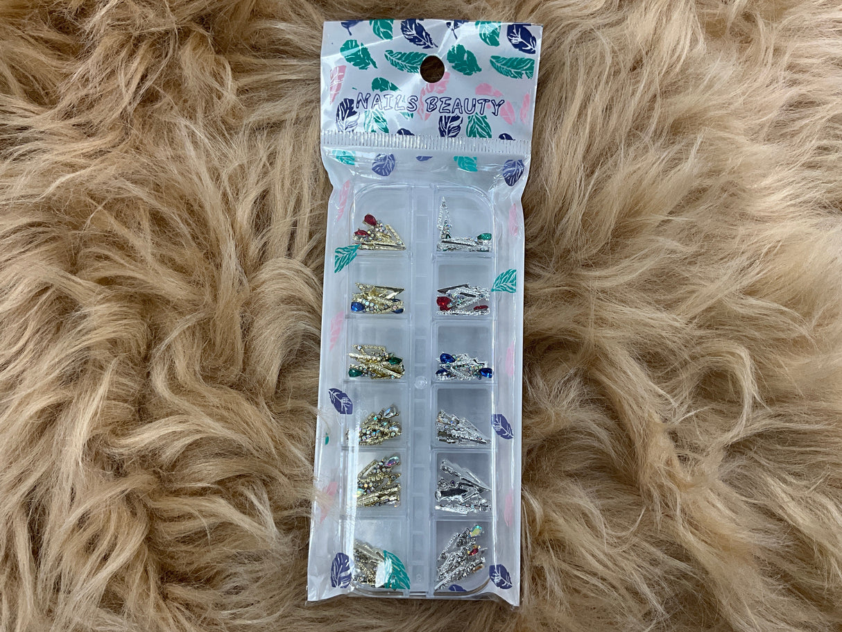 V Nail Charm - Box of 12 styles