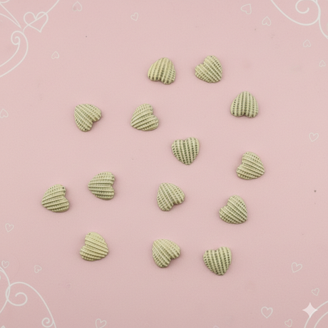 VALENTINE CHARM | HEART CLAM SHELL
