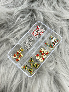 Christmas Nail Charm Mix Box 03 - 6 Styles