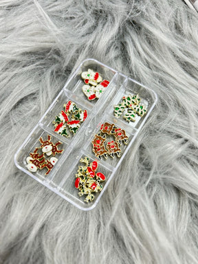 Christmas Nail Charm Mix Box 02 - 6 Styles