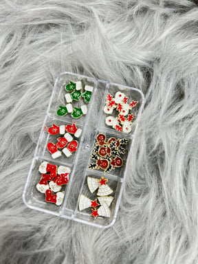 Christmas Nail Charm Mix Box 04 - 6 Styles
