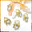 Nail Charm - Diamond Spider - Bag of 10 - Gold