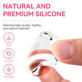 FRENCH TIP NAIL STAMPER SILICONE - CLEAR