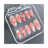STORAGE BOX PLASTIC WITH 12 PCS CLEAR CASES