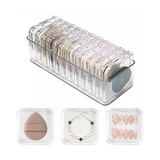 STORAGE BOX PLASTIC WITH 12 PCS CLEAR CASES