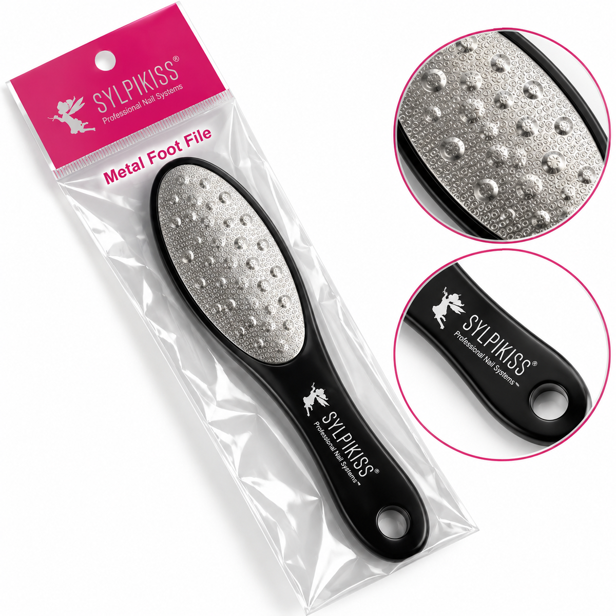 SYLPHKISS | STAINLESS FOOT FILE - CALLUS REMOVER