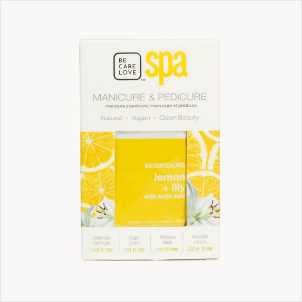 BCL 4 STEP PEDICURE LEMON & LILLY