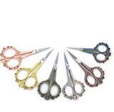 SCISSOR EMBOSSED | STAINLESS STEEL - 4.6"