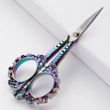 SCISSOR EMBOSSED | STAINLESS STEEL - 4.6"