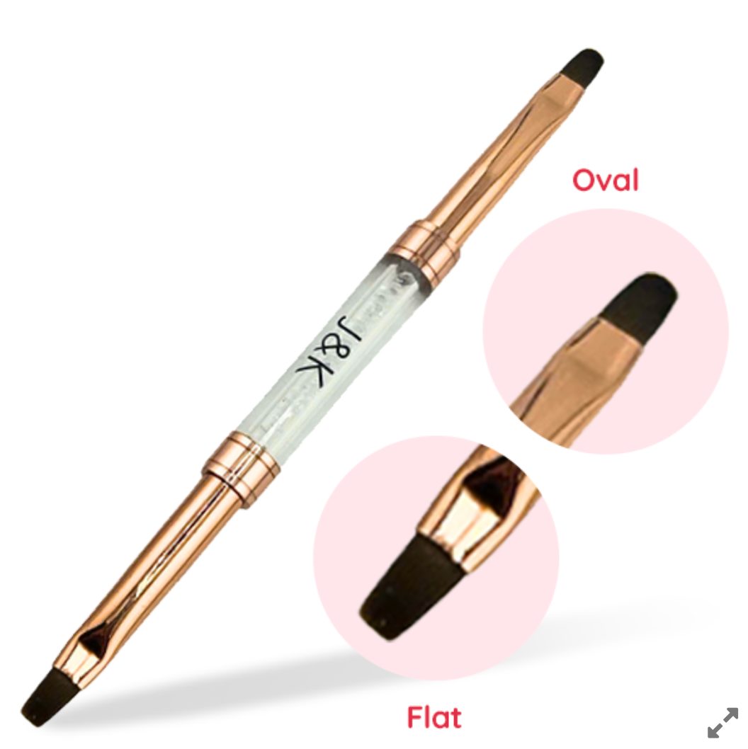 JKIocean | BUILDER GEL BRUSH | 2 head