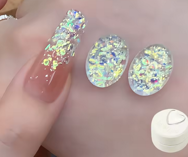 IRIDESCENT GLITTER GEL