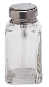 PUMP BOTTLE | GLASS PUMP DISPENSER BOTTLE 6oz/18ml
