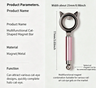 MAGNET CATEYE | CAT EAR Dual-End | 3 in 1