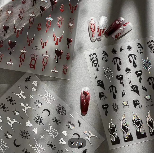 NAIL STICKER | HALLOWEEN NAIL STICKER