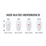 CRYSTAL LIZFD | PINK RHINESTONE | Bag 1440 pcs