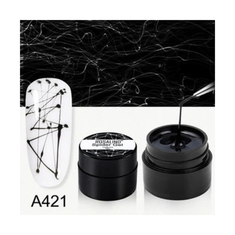 Spider Gel Design - Black