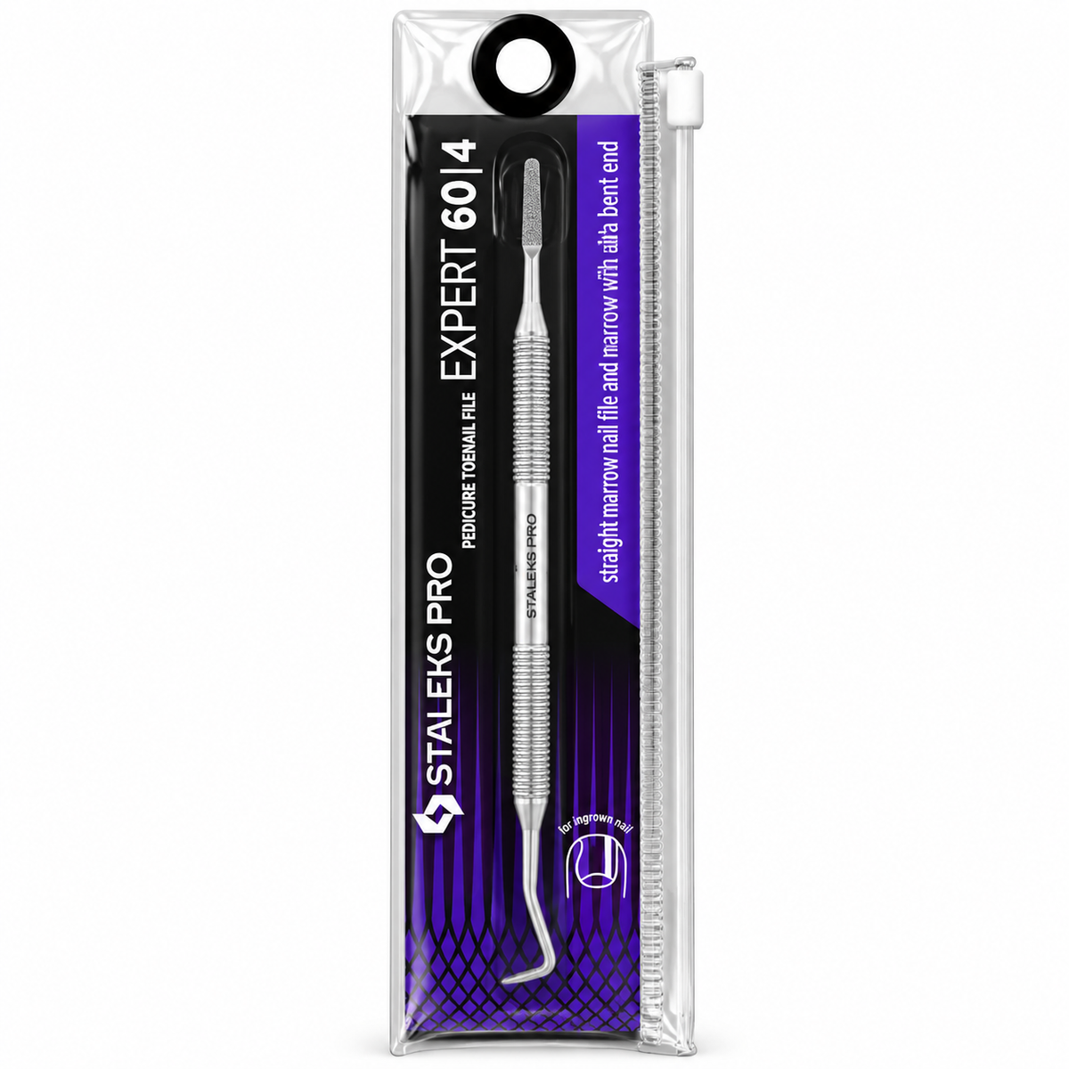 STALEKS | EXPERT 60 TYPE 4 PROFESSIONAL PEDICURE TOENAIL FILE