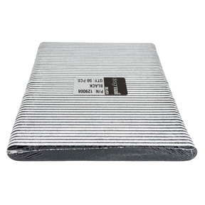 Design Nail - 129236 - Standard Nail File - Black 100/180