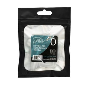 Jackie Signature - Soft Gel Tips Refill Bags - Stilleto Medium (50PCS)