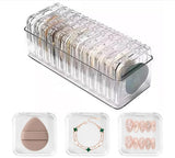 STORAGE BOX PLASTIC WITH 12 PCS CLEAR CASES