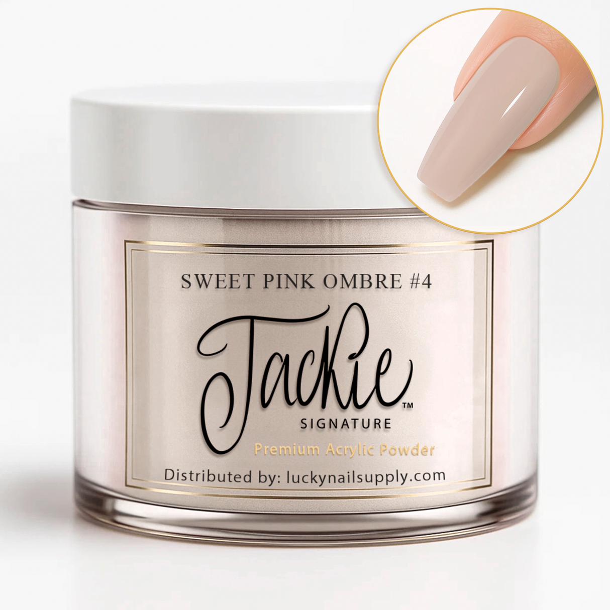 JACKIE SIGNATURE | OMBRE POWDER COLLECTION - SWEET PINK OMBRE #4 (16 OZ)