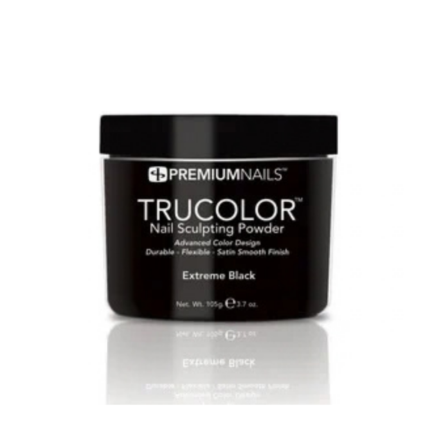 Trucolor - Acrylic Powder - Extreme Black (3.7 oz)