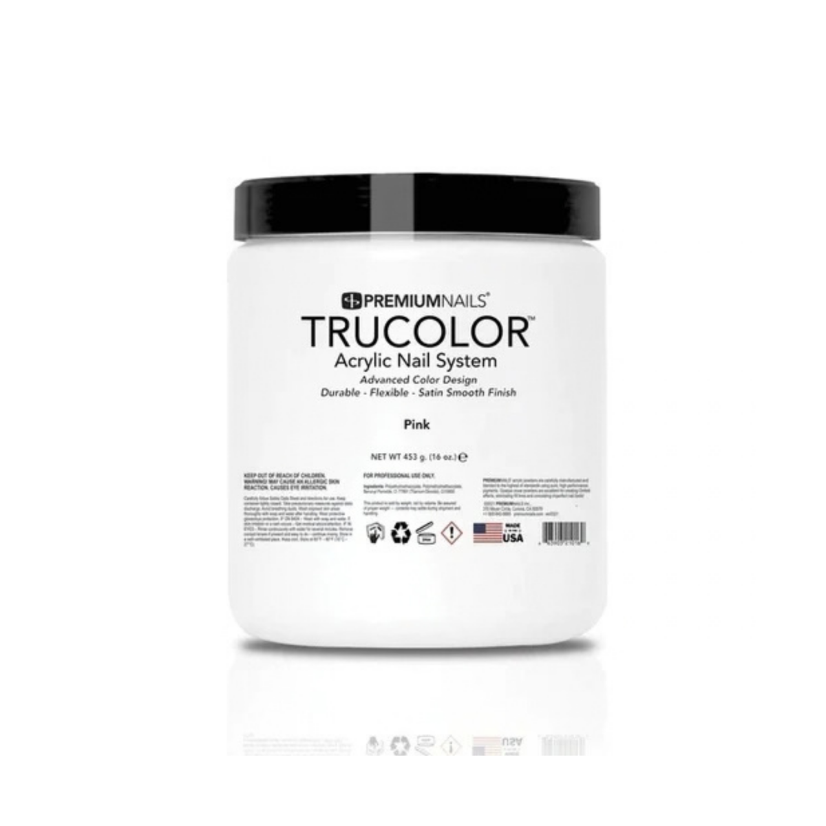 TRUCOLOR | ACRYLIC POWDER - PINK (16 OZ)
