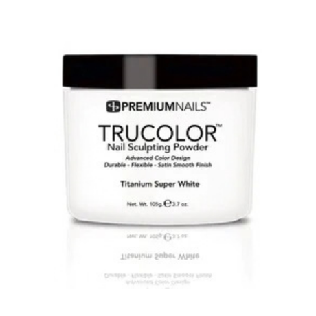 Trucolor - Acrylic Powder - Titanium Super White (3.7 oz)