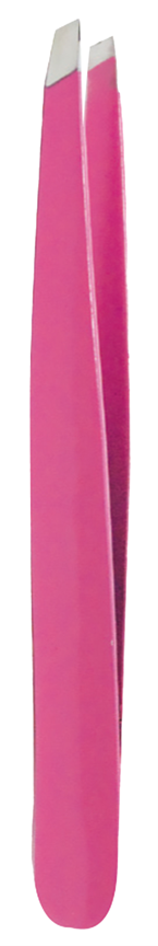 SATIN EDGE - TIP TWEEZERS | WHITE-PINL-PURPLE