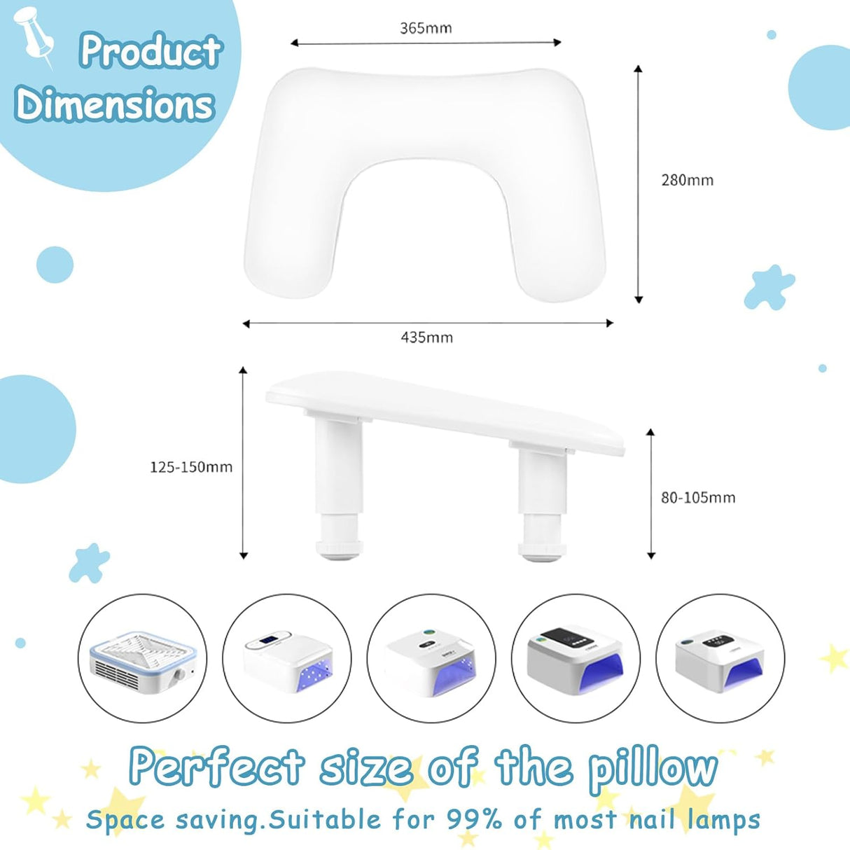 ARMREST | LEATHER U-shaped Adjustable